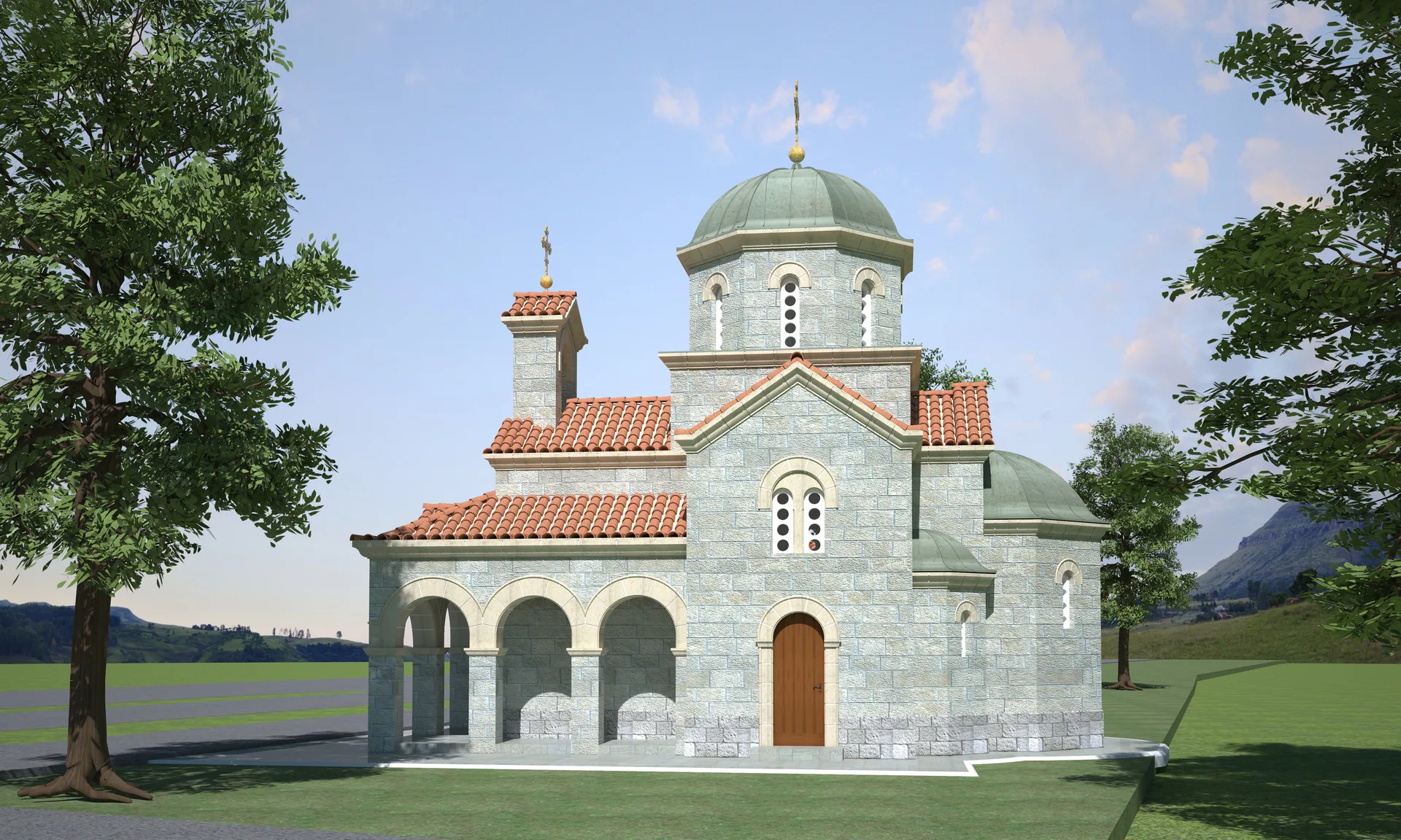 Црква светих Ћирила и Методија, Требиње — slika 1