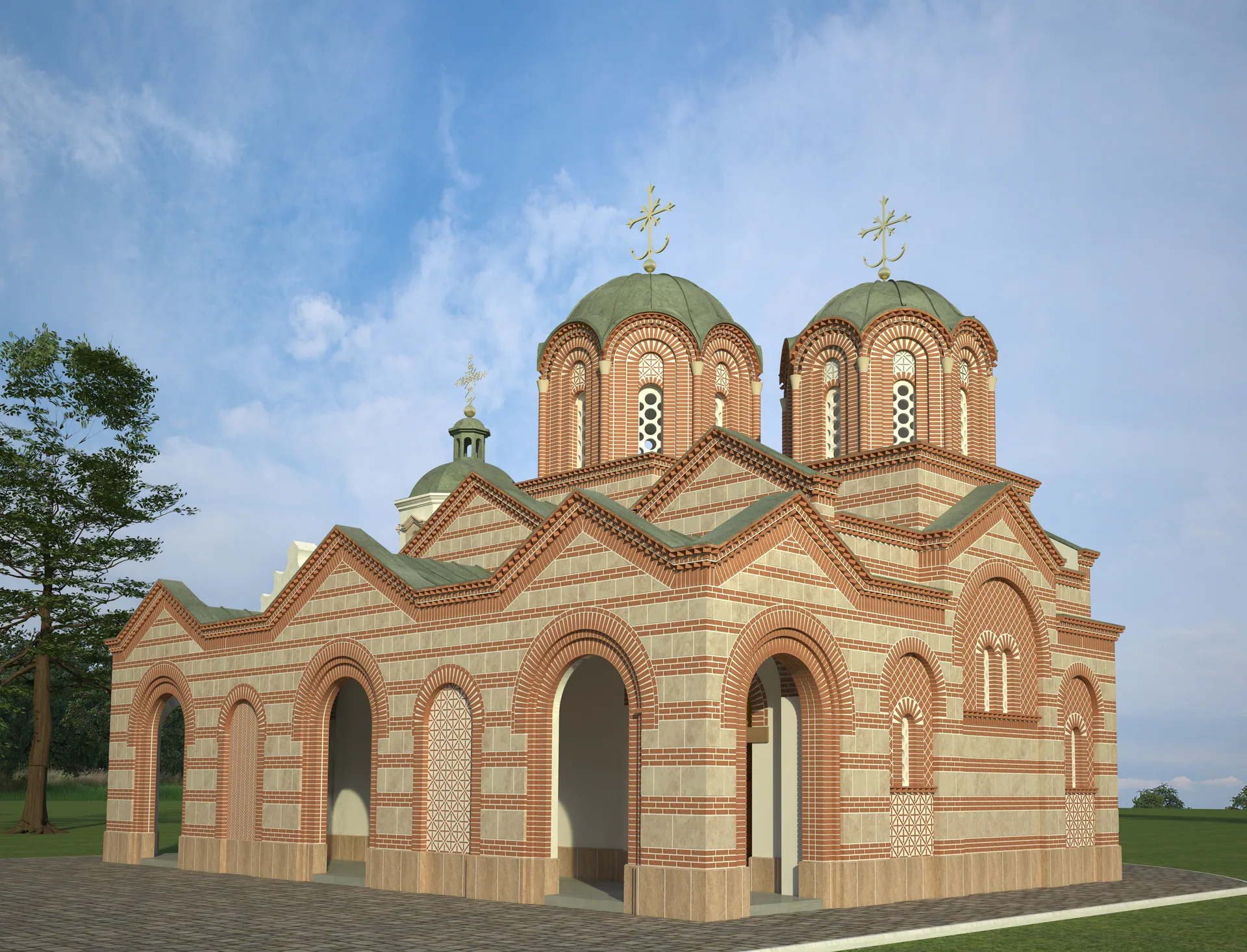 Тро-црква светог Марка, манастир Водице Нови Карловци — slika 1